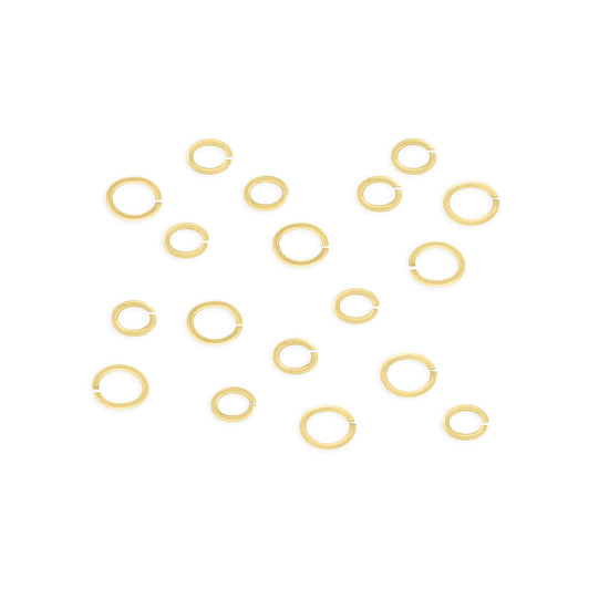 Gold-filled jump rings for jewelry making 