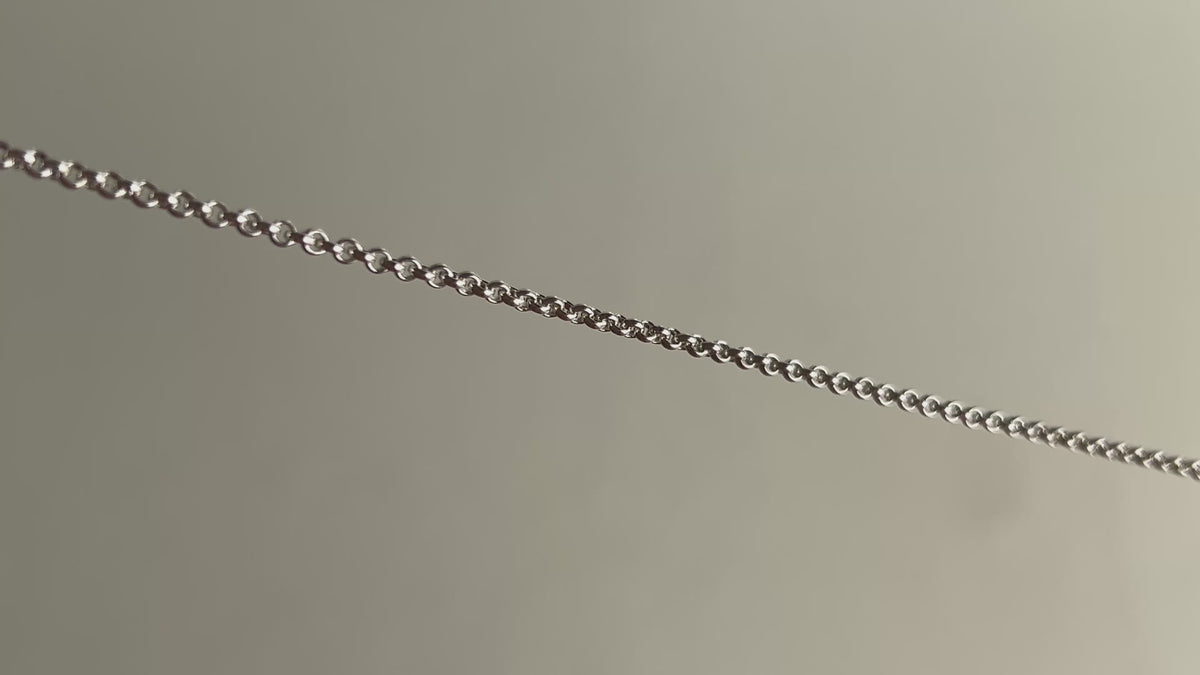 Sterling Silver 2.2mm Sterling Silver Rolo Chain RIVA Precision 