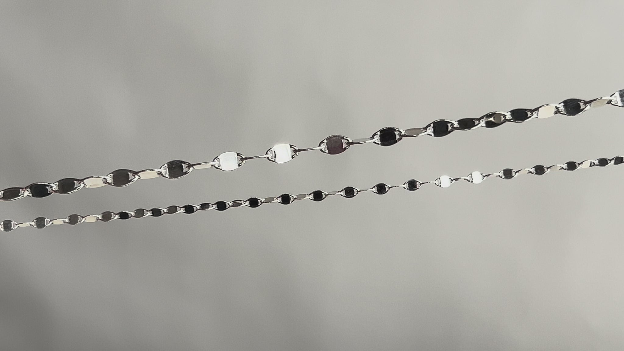 Sterling Silver Oval Hammer Chain RIVA Precision 
