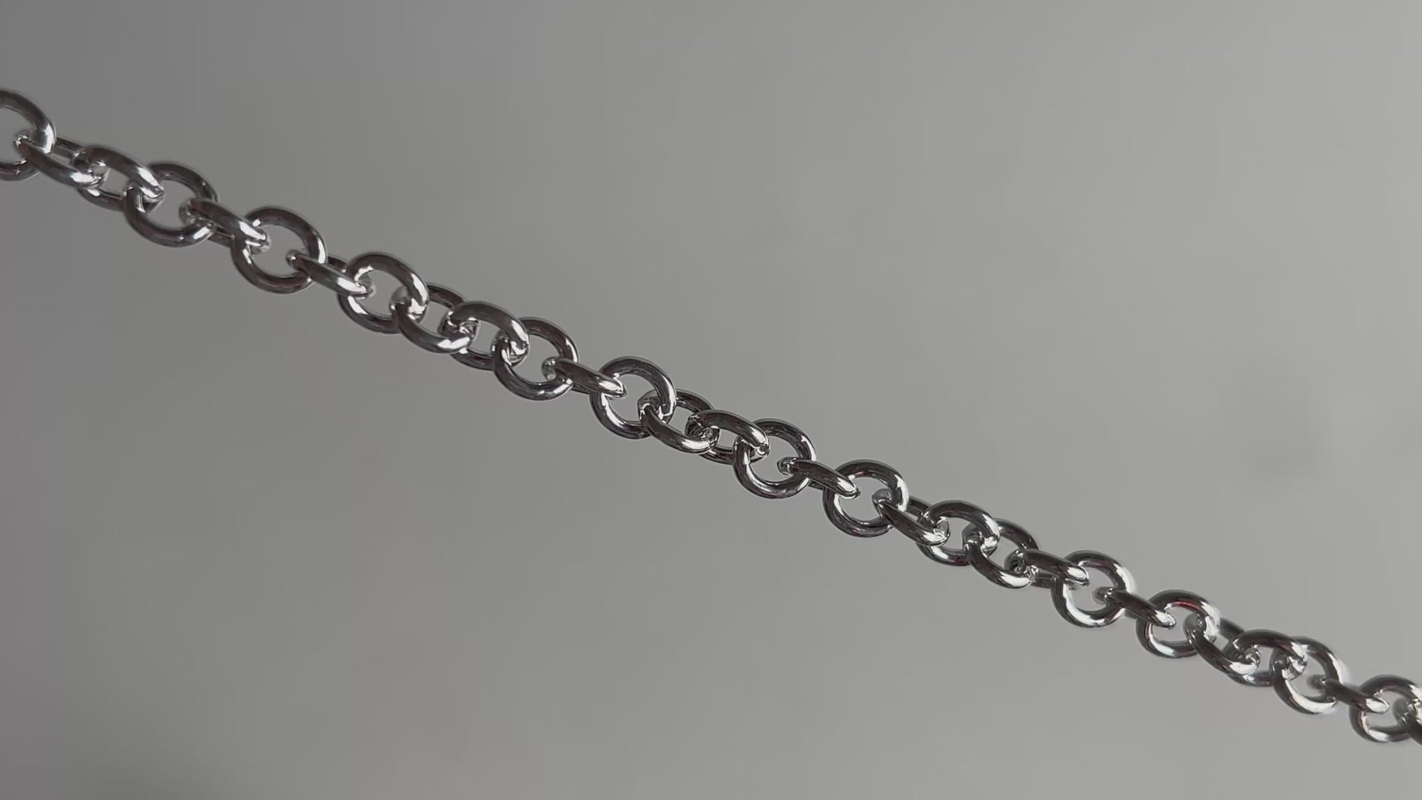 Sterling Silver 6.06mm Cable Chain  RIVA Precision 