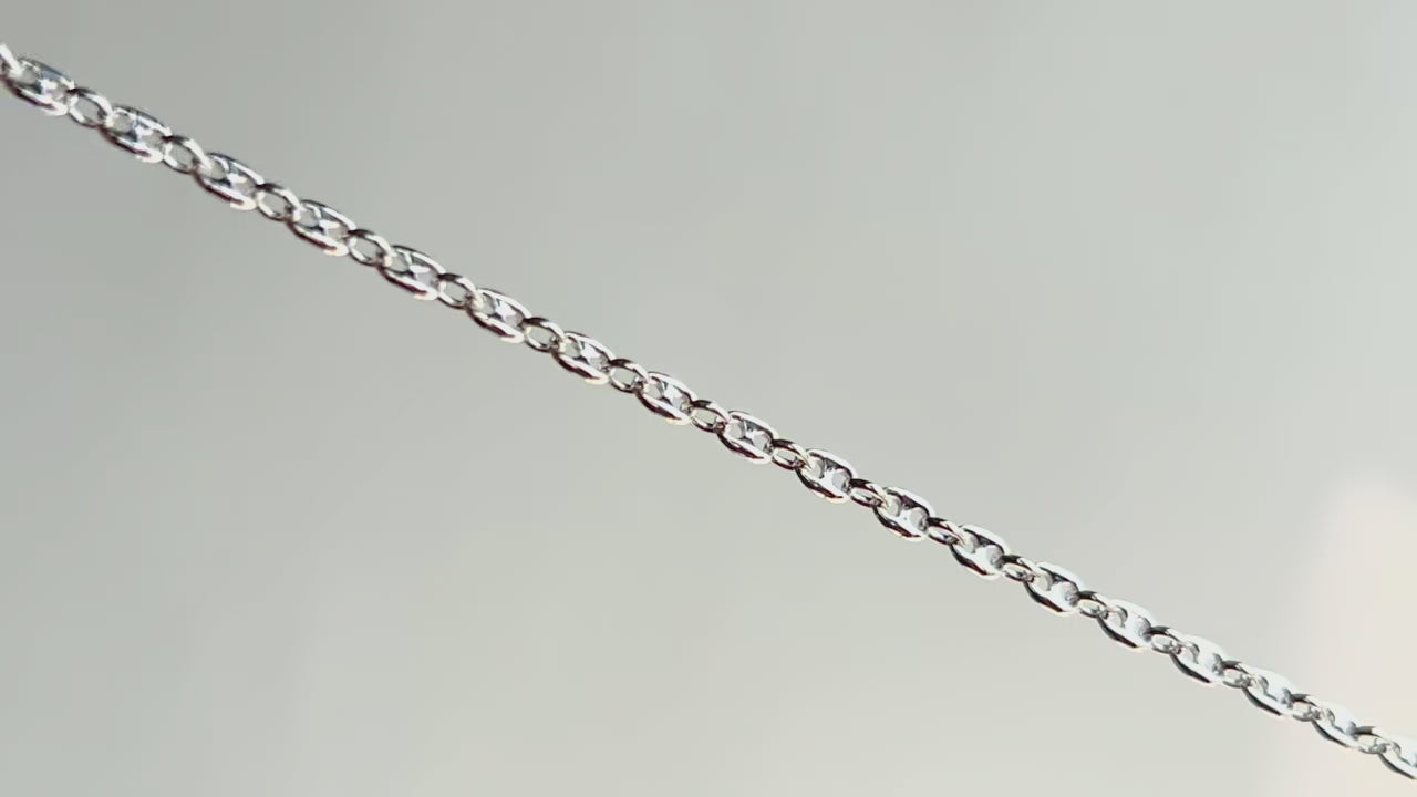 Sterling Silver 2.35mm Sterling Silver Mariner Chain RIVA Precision 