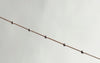 Gold Filled 2.03mm Textured Sterling Silver Satellite Gold-Filled Chain RIVA Precision