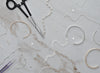 Sterling Silver Heart Chain By the Inch RIVA Precision 