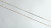 Gold Filled blue enamel 3mm Mixed Link Enamel Chain RIVA Precision 