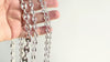 Sterling Silver Mariner Chain By the Inch RIVA Precision 