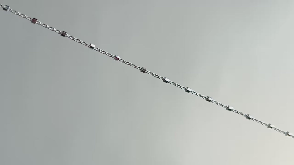 Sterling Silver 1.65mm Cable Satellite Chain  RIVA Precision 