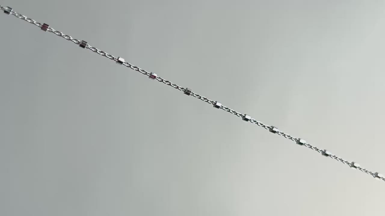 Sterling Silver 1.65mm Cable Satellite Chain  RIVA Precision 
