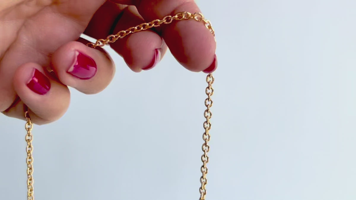Gold Filled 3.2mm Cable Chain RIVA Precision