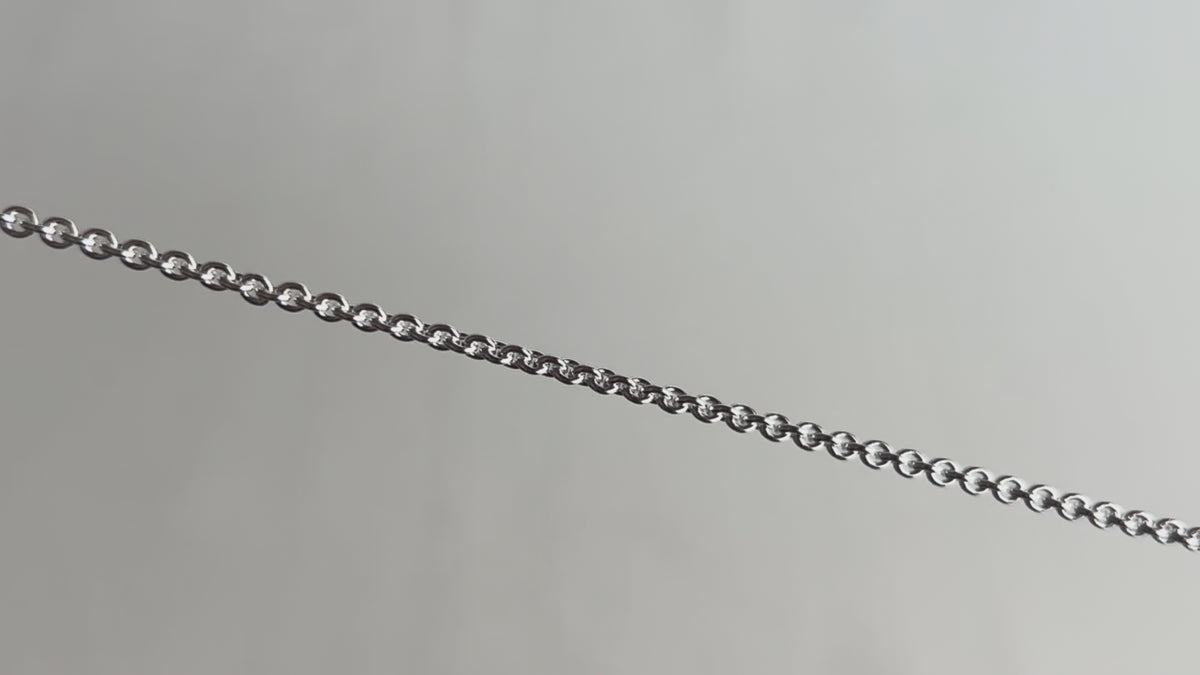 Sterling Silver 2.9mm Sterling Silver Cable Chain RIVA Precision 
