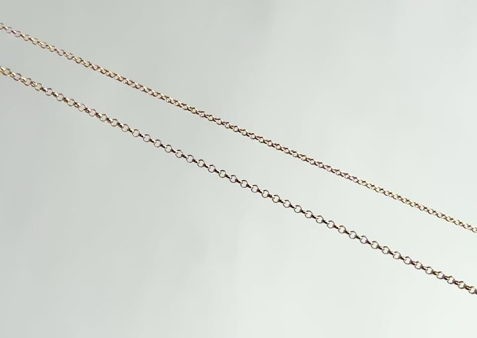 Gold Filled 1.7mm Flat Rolo Chain RIVA Precision 