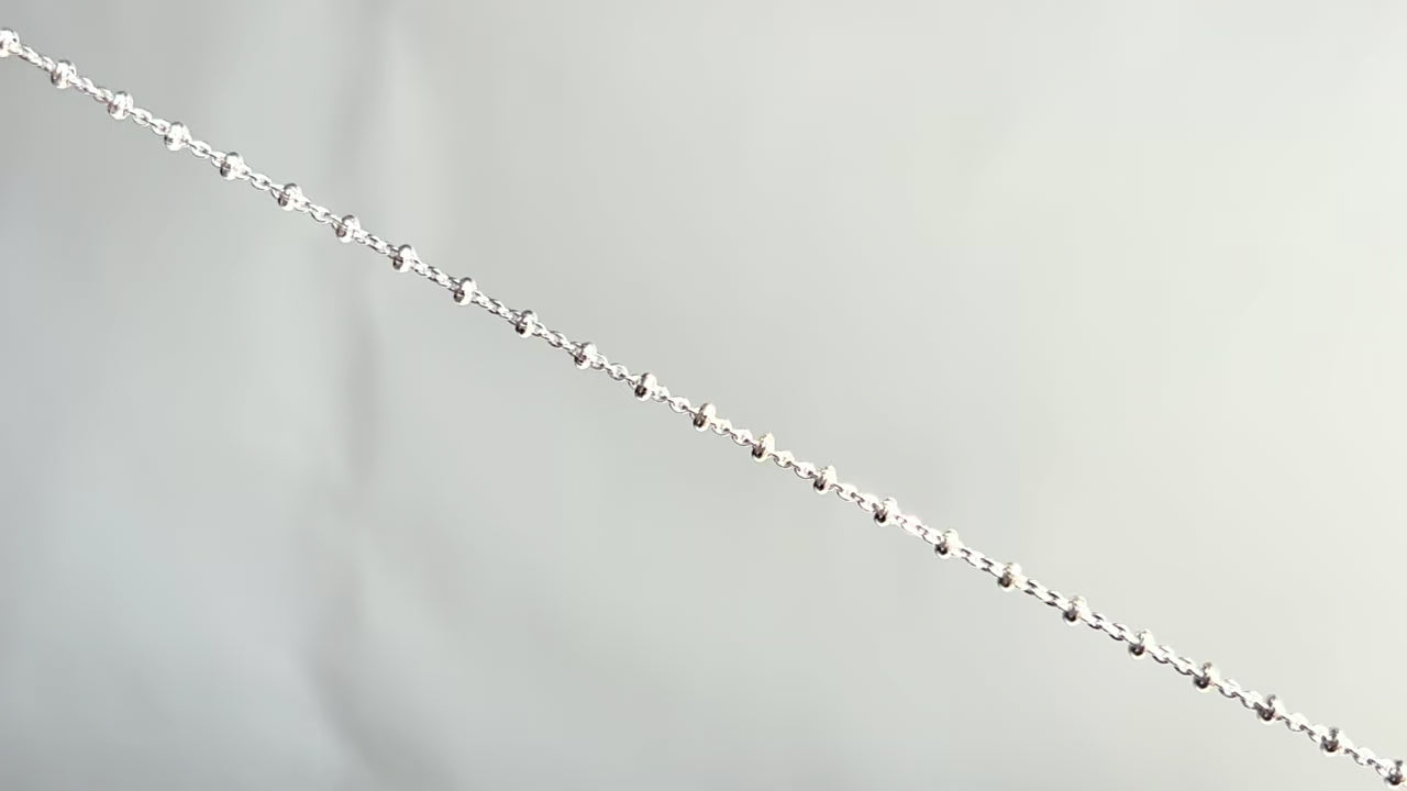 Sterling Silver 2.11mm Cable Satellite Chain RIVA Precision  