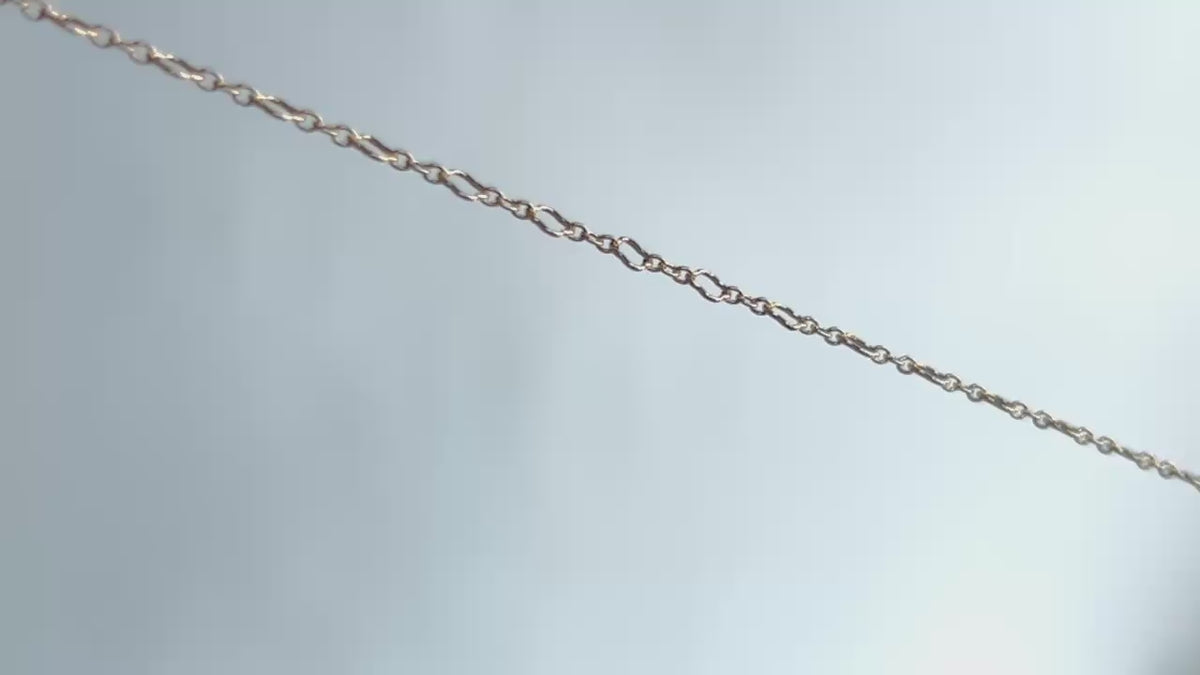 Gold Filled 4.2mm Clover Mixed Link Chain RIVA Precision 