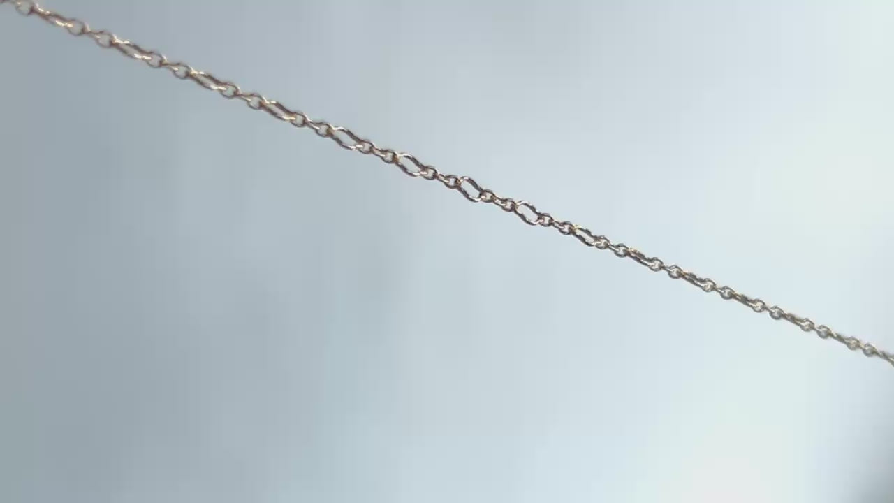 Gold Filled 4.2mm Clover Mixed Link Chain RIVA Precision 