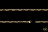2.9mm Flat Paper Clip Chain in Fairmined Gold