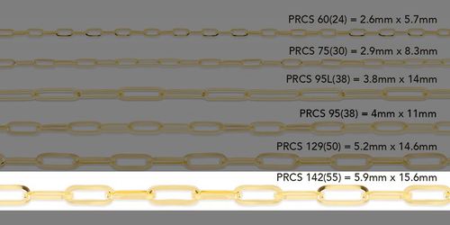 5.9mm Flat Paper Clip Chain