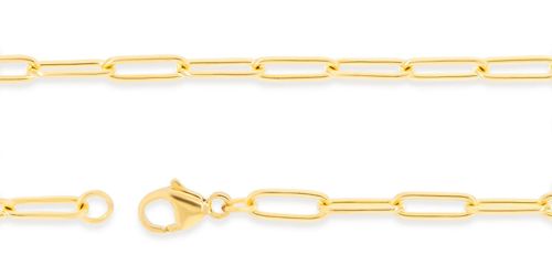 2.9mm Rounded Paper Clip Chain