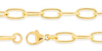 6.2mm Rounded Paper Clip Chain