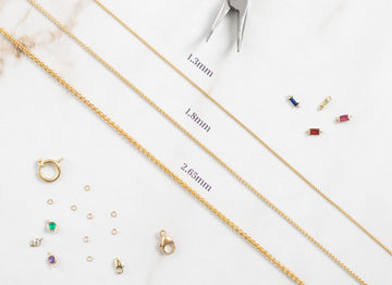 Wheat Chain size comparison quality chain wholesale RIVA Precision 