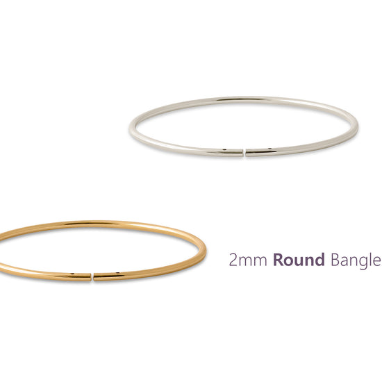 Round Permanent Bangle Riva Precision 