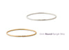 Round Permanent Bangle Riva Precision 